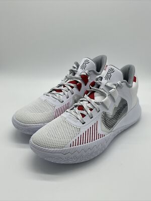 Nike Kyrie Flytrap V White University Red 2022 (CZ4100 100)