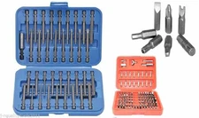 136pc SET Security Bit Tamper Proof Torx Hex Philips Star Tri Wing Pozi Torque