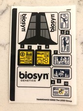 LEGO STICKER SHEET for 76949 Giganotosaurus  Therizinosaurus Attack, New 