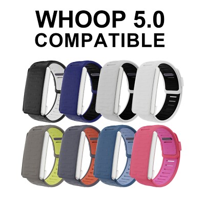 Cinturino In Silicone Per Whoop 5 E Whoop MG Band - Morbido, Traspirante, Regolabile, Con Connettore In Metallo, Per Uomo E Donna