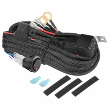 WHITE AMBER LED Work Light Bar Flood Spot Pods Offroad Fog Driving SUV ATV Truck