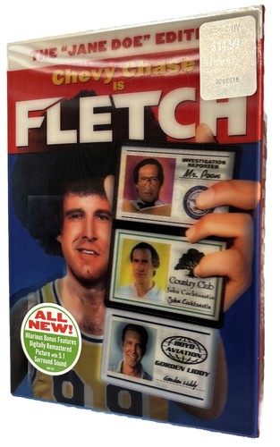 BRAND NEW SEALED Fletch "Jane Doe" Edition DVD W/ Lenticular/Holographic Sleeve - Picture 3 of 6