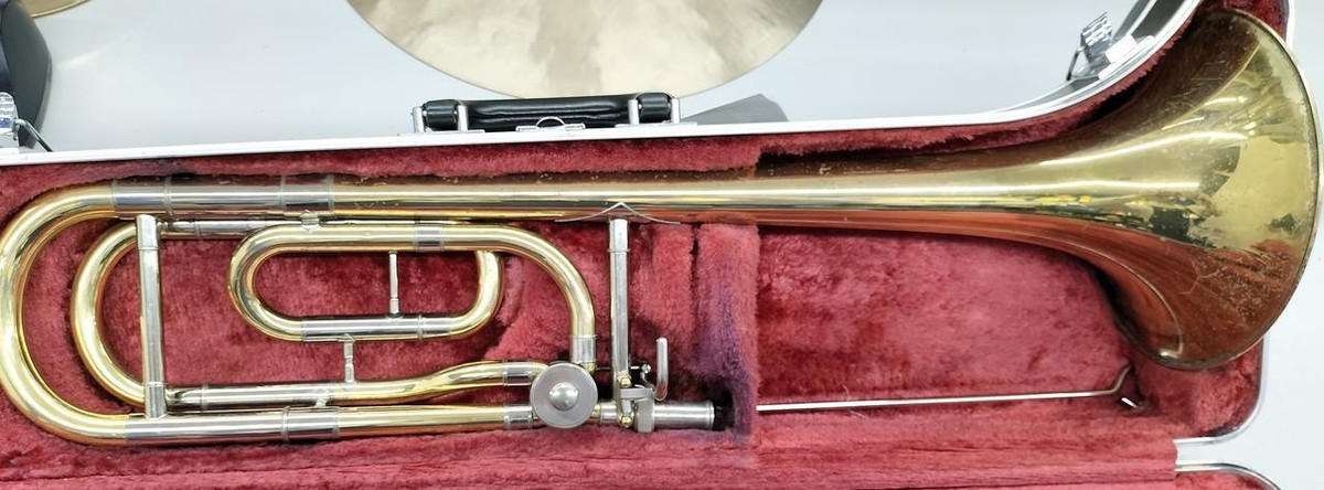 YAMAHA Tenor Bass Trombone YSL-8440 Used with Case | eBay