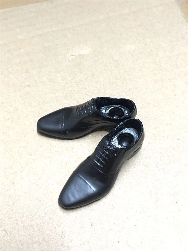 Action black shop leather shoes