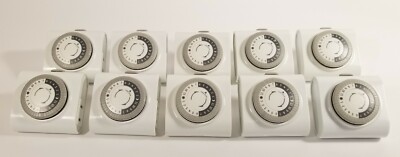 GE General Electric 24 Hour Programmable Basic Indoor Timers (Lot of 10) EPC!