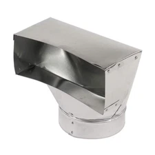 GAF Master Flow 12 in. x 2-1/4 in. to 6 in. 90 Degree Register Box Pack of 6