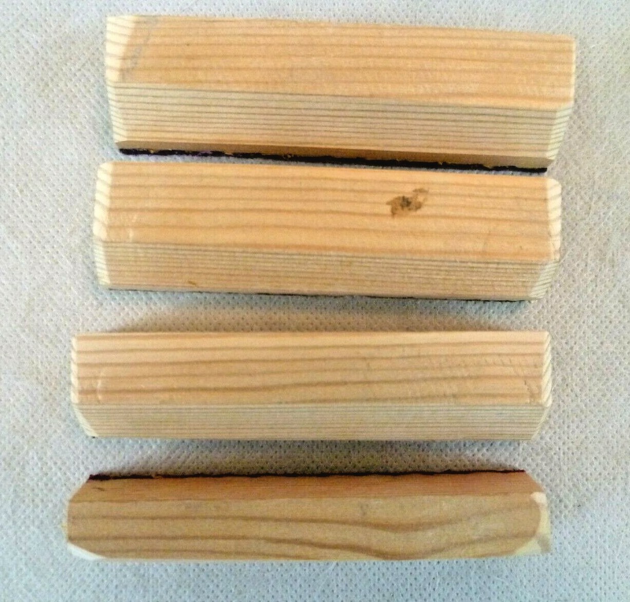 Vintage Dolls House Accessories Painted / Fabric Covered Wooden Book Blocks eBay