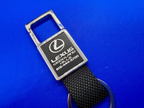 Lexus Woodland Hills Los Angles California Keychain Car Dealers Key Chain Ring - Picture 2 of 14