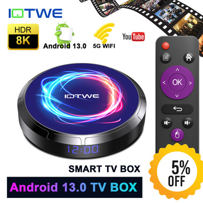 2025 Android 14.0 Smart TV BOX WIFI 128/64/32 GB Netzwerk Media Player Octa Core