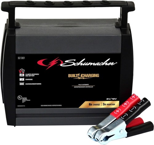 DieHard® DH-6A Fully Automatic Microprocessor Controlled Battery Charger, 12V/6V