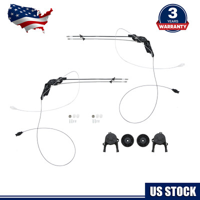 L+R Power Sliding Door Cables For 2004-2010 Toyota Sienna 85620-08042 W/O Motor