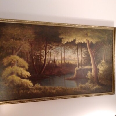 FRED DE SAWAL ORIGINAL OIL ON CANVAS PAINTING Fred the Artist NY