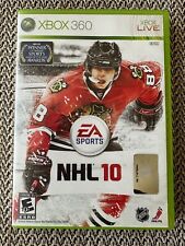 NHL 10 (Microsoft Xbox 360, 2009) - CIB - Complete in Box w/ Manual - Tested