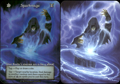 Sparkmage Avatar -FOIL- Beta | Sorcery: Contested Realm | Pack