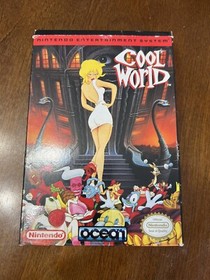 Cool World (Nintendo Entertainment System, 1993) NES Complete CIB! Very Rare! 🔥