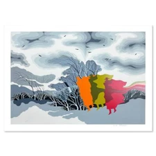 Zina Roitman "Remembers" Limited Edition Serigraph Hand Signed Art