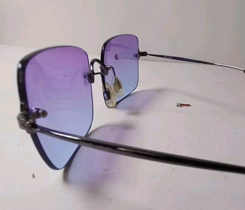 NINE WEST Rimless Rectangular Gradient Sunglasses… - image 7