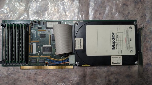 Amiga GVP Impact A2000-HC+8 Series II SCSI2 card w/ 6MB RAM