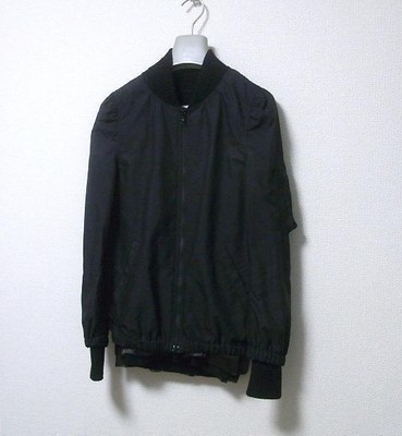 Sacai Knit Tulle Layered Bomber Jacket Ma-1 | eBay