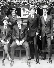 Al Capone And His Colleagues On A Trip To Arkansas 8x10 Photo