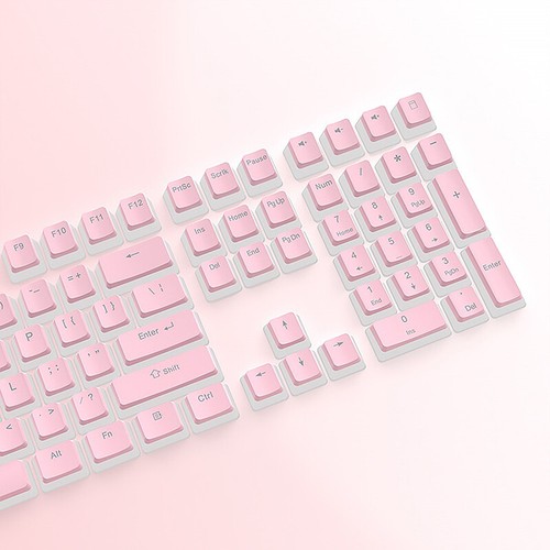 130 Keys Pudding Keycaps Mechanical Gaming Keyboard Translucent Key Cap Set - Bild 7 von 14