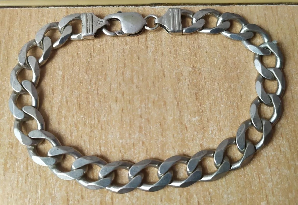 Elegant Vintage silver 925 Bracelet Jewelry 37.5 g | eBay