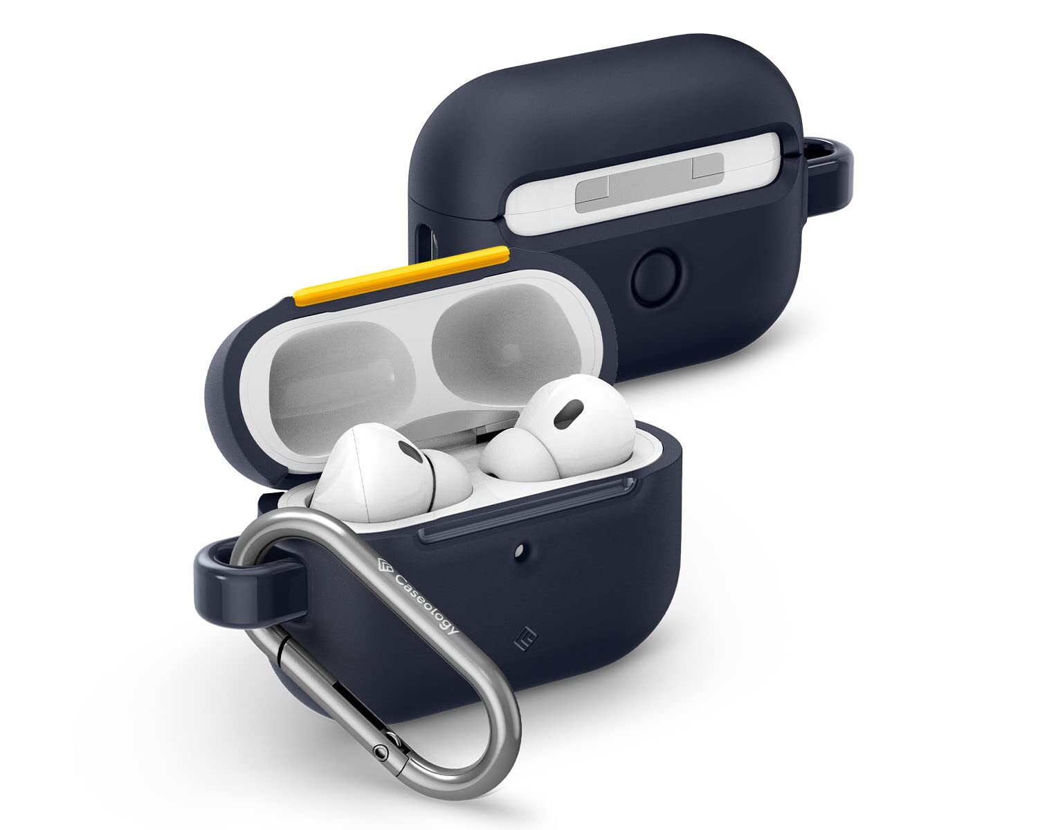 Caseology Nano Pop Cover Compatibile con Airpods Pro 2 2022 - Blueberry Navy