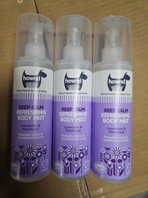 Pack Hownd Dog Puppy Body Mist Calming Lavender Patchouli oz