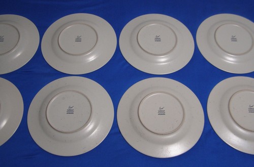 4 platos de cena Wedgwood Emeril profesional gres arcilla adobe celadón - Imagen 10 de 11
