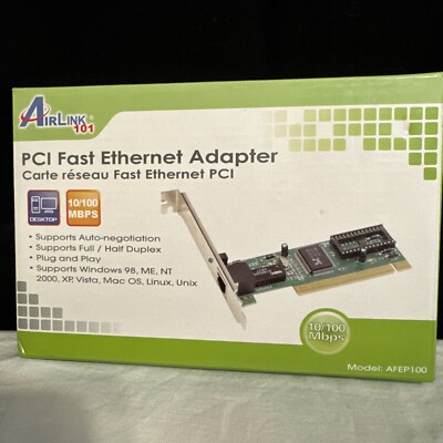 Air link 101 PCI Fast Ethernet Adapter , Model AFEP100