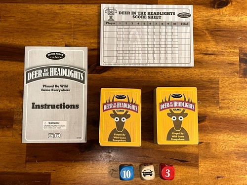 DEER IN THE HEADLIGHTS Card Game - Very Good Used Condition - Picture 2 of 2