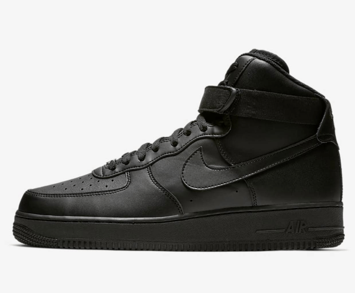all black air force 1 size 6