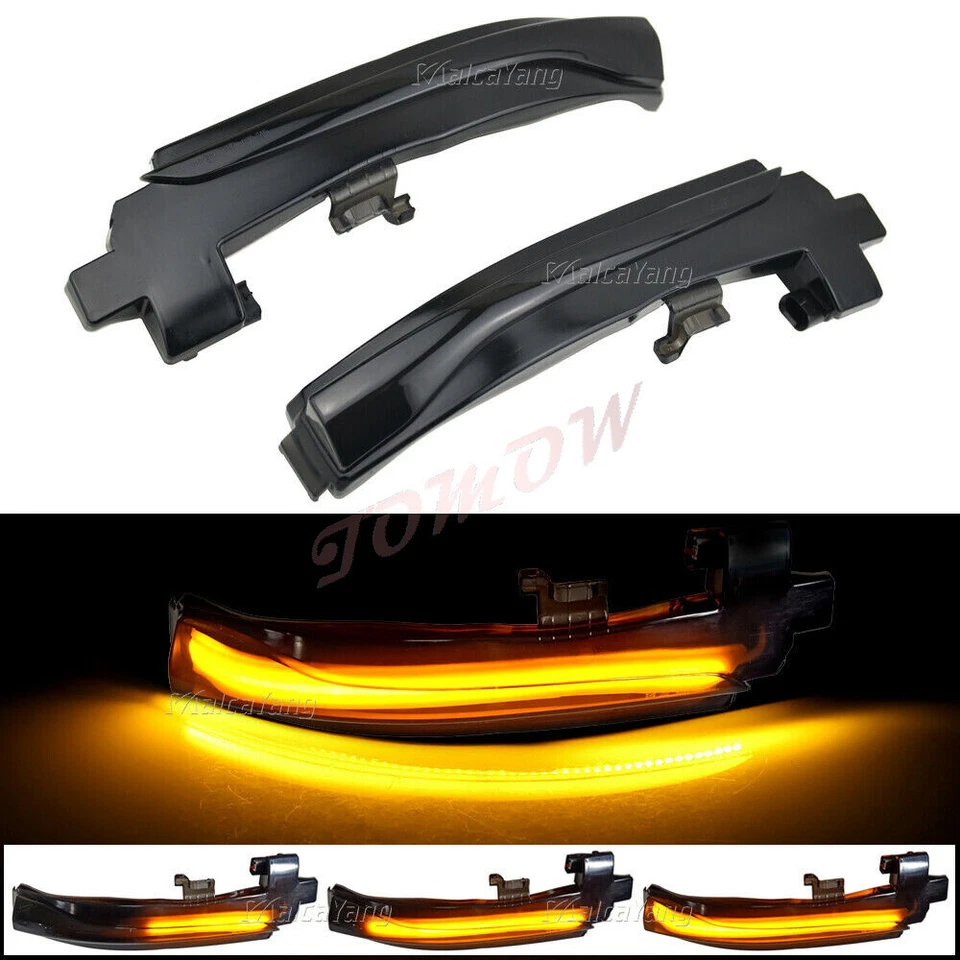 Luz LED dinámica intermitente para Volvo V40 Cross Country 2013 2014 2015-2019 Foto 2 de 4