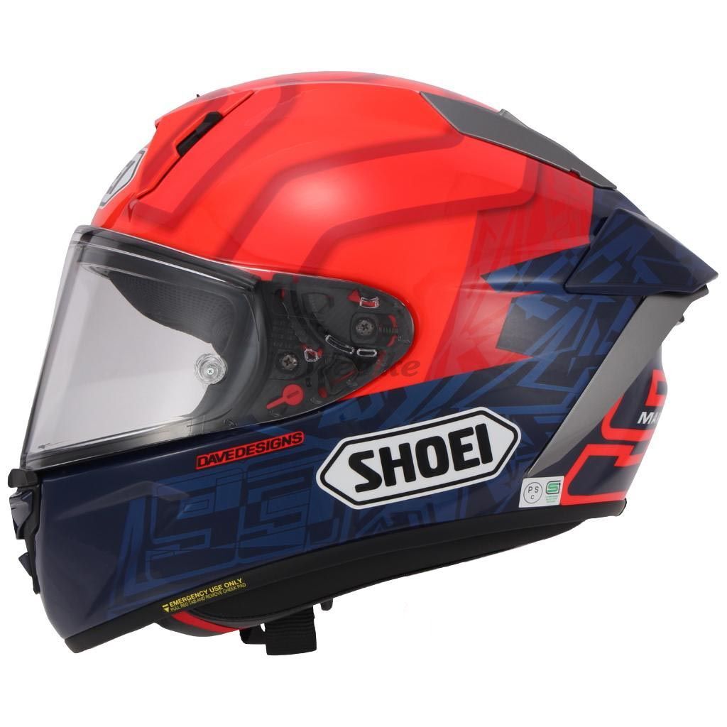 SHOEI X-Fifteen MARQUEZ 7 X-15 Size XXL 63-64cm TC-1 (Red SHOEI X-Fifteen MARQUEZ 7 X-15 Size XXL 63-64cm TC-1 (Red