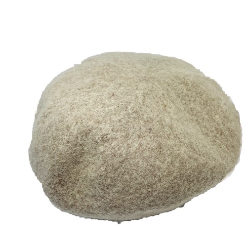 August Newsboy Cap 100% Wool Y2K Style Tan Beige Cream Womens NEW - Picture 2 of 3