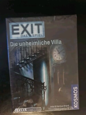 Kosmos 694036 - Ausgang - Die gruselige Villa, deutsches Spiel. Brandneu versiegelte Packung.