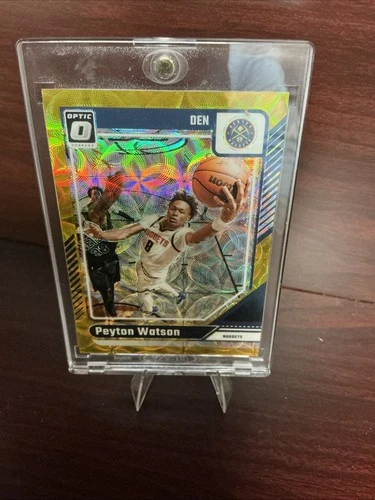 2024-25 Panini Donruss Optic Peyton Watson #216 Gold /10