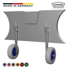 Coppia ruote di poppa ruote di lancio per gommoni di trasporto acciaio inox