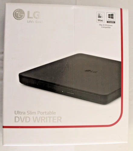 LG Ultra Slim Portable DVD Writer with M-DISC™ Support
