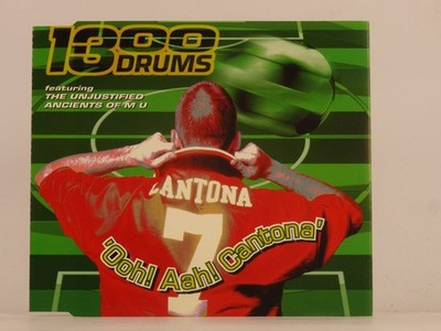 1300 DRUMS FT THE UNJUSTIFIED ANCIENTS OF M U OOH! AAH! CANTONA (H67) 5 Track CD