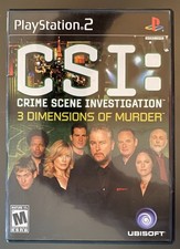 PlayStation 2 CSI: Crime Scene Investigation: 3 Dimensions of Murder