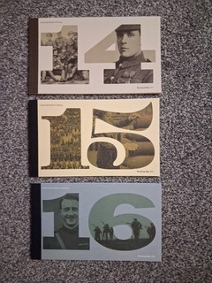 2014 2016 DY11 DY13 DY18 SET OF 3Prestige Booklets CV £61.00 FV £72.77