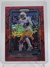 2022 Panini Prizm - Keenan Allen #151 Red Sparkle Prizm