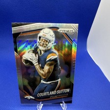 Prizm 2025 Panini Courtland Sutton #163 Denver Broncos NFL Football Card