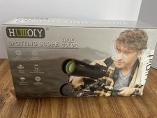 Huicocy Telescope Spotting Scope 45 Degree Angled Eyepiece Carry Bag 20-60x60mm