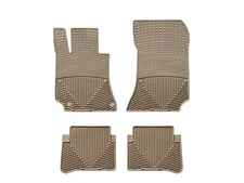 WeatherTech All-Weather Floor Mats for MB W212 T - 1st & 2nd Row Tan