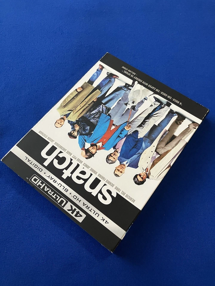 SNaTcH: 4K+blu ray+d/c w/ “VERY RARE/OOP” Slipcover “Read Desc”  💥BRaND NeW💥 - Image 4 of 4