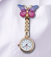 Nurse Pocket Watch Metal Hanging Watch Women  s Clip Unisex Pocket Watch
