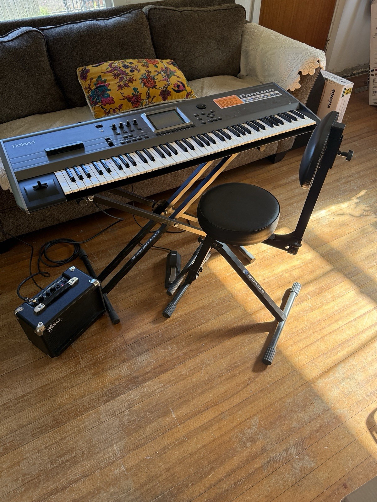 Roland Fantom vintage synth equipment - eBay listing photo 4