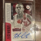 Panini Contenders Legendary Contenders Autograph B.J. Armstrong LC-BJA /199 Bul…